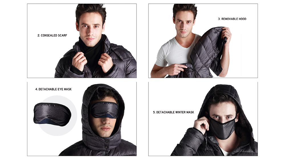 16 in 1 down jacket